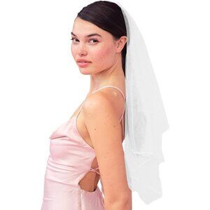 ❤️Women White Party  Bridal , Surged Headband Decorations,Bridal Shower,